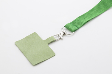 Revent Call – RPET-Handyhalter-Lanyard, grün, zusätzliche Produktansicht 3