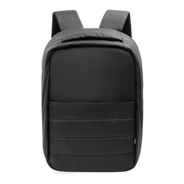 Leland – RPET-Rucksack, schwarz, zusätzliche Produktansicht 2