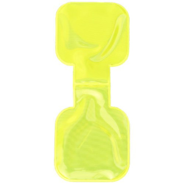 RFX™ M-10 Quadratischer, reflektierender PVC Magnet – neongelb, Produktbild (1)