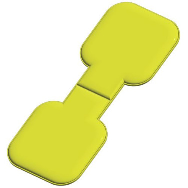 RFX™ M-10 Quadratischer, reflektierender TPU-Magnet – neongelb, Produktbild (1)