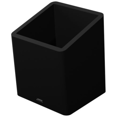 SCX.design O11 antibakterieller Stifthalter mit doppeltem USB-Ausgang und Leuchtlogo – schwarz, Produktbild (2)
