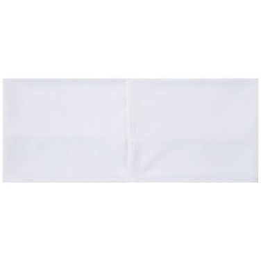 Ella Sublimation-Stirnband mit Coolmax® – weiss, Produktbild, Weiß (2)