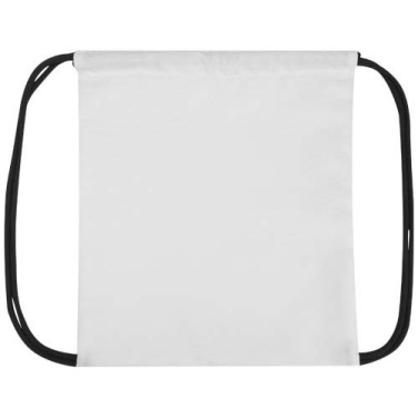 Clif RPET Sublimation Sportbeutel – schwarz / weiss, Produktbild, Schwarz/Weiß (1)