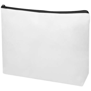 Arlo RPET Sublimation Reisetasche – medium – schwarz / weiss, Produktbild, Schwarz/Weiß (2)