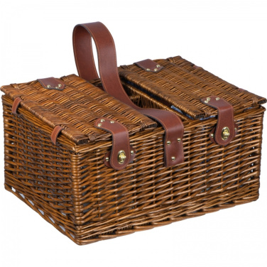 Picknickkorb für 4 Personen GILLIAN, braun, Produktbild (2)
