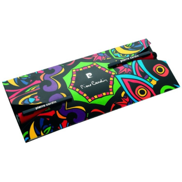 Schreibset mit Kugelschreiber und Soft-Touch-Rollerstift CELEBRATION Pierre Cardin, grau, Produktbild (3)