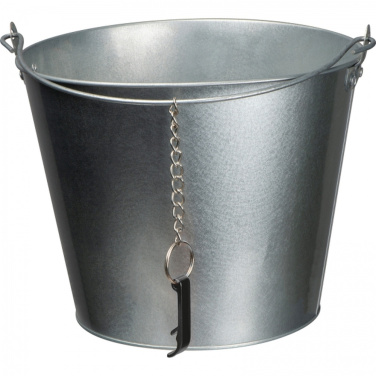 Eisbehälter 6000 ml und Flaschenöffner JULITTA, grau, Produktbild (4)