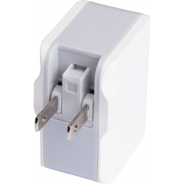 Reiseadapter ANTWERPEN, Weiß, Produktbild (3)