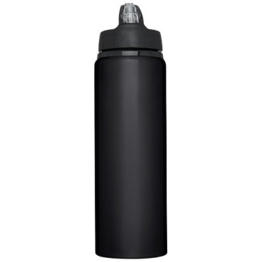 Fitz 800 ml Sportflasche, Schwarz, Produktbild, Durchgehend schwarz (1)