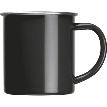 Stahlbecher Trezzo, Schwarz, Produktbild (2)