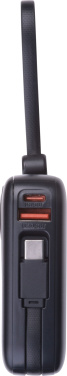 Powerbank 10 000 mAh CALAIS, Schwarz, Produktbild (4)