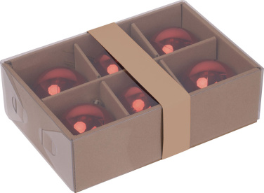 Weihnachtskugel-Set LILLEHAMMER, Rot, Produktbild (2)