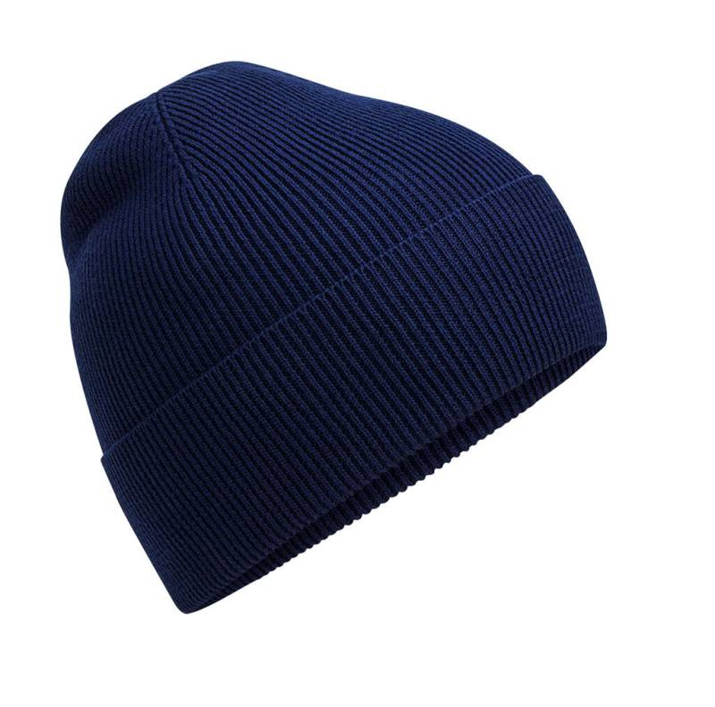 Feinstrickmütze aus Bio-Baumwolle, Oxford-Marineblau - Beechfield (1)
