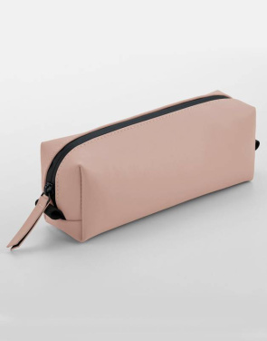 Matte PU Mini-Zubehörtasche, Nude Pink - Bagbase (3)