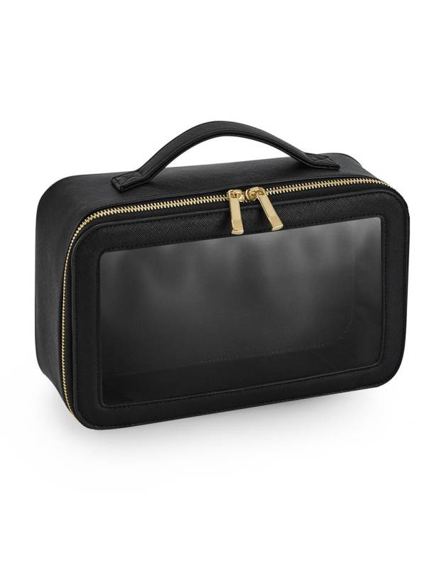 Durchsichtige Reisetasche von Boutique, schwarz - Bagbase (1)