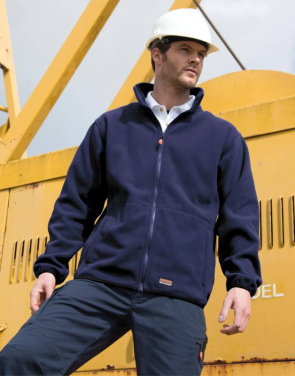 Strapazierfähiges Mikrofleece, schwarz - Result Work-Guard (4)