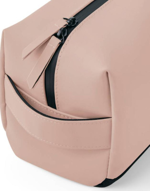 Mattes PU-Kulturbeutel, Nude Pink - Bagbase (4)