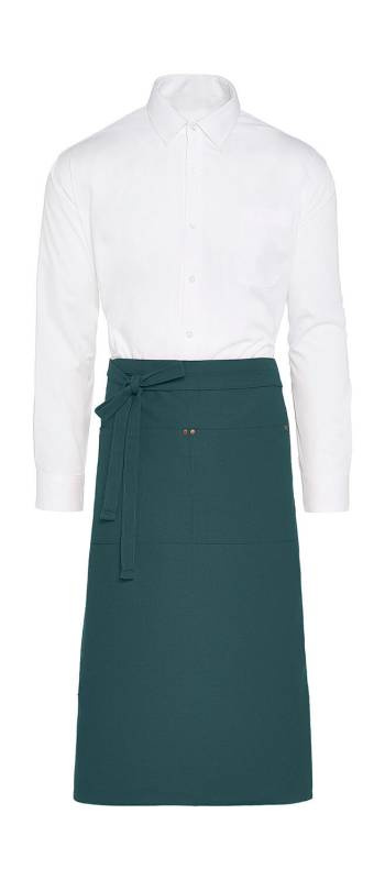 PROVENCE – Bistroschürze mit Tasche, Emaille Blau - SG Accessories - BISTRO (1)