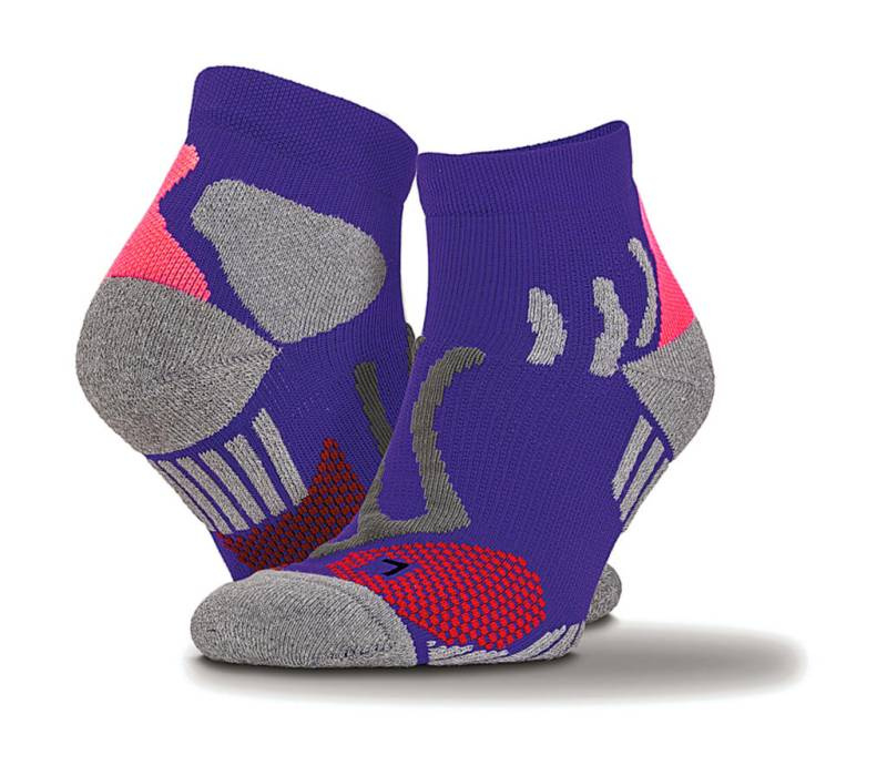 Technische Kompressions-Sportsocken, violett - Spiro (1)