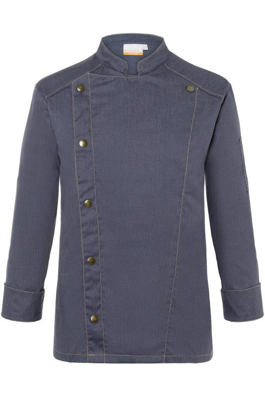 Kochjacke im Jeans-Stil, Vintage Schwarz - Karlowsky (1)