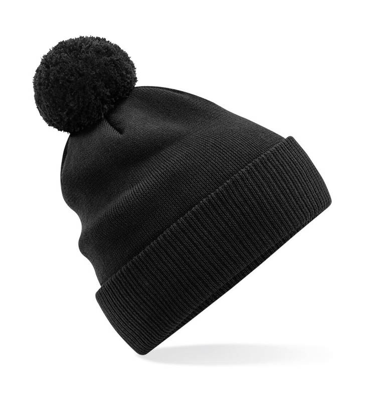 Snowstar® Mütze aus Bio-Baumwolle, schwarz - Beechfield (1)