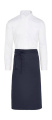 ROM – Mittellange Bistroschürze mit Tasche, marineblau, Marine