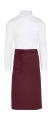 ROM – Mittellange Bistroschürze mit Tasche, bordeauxrot, Burgund