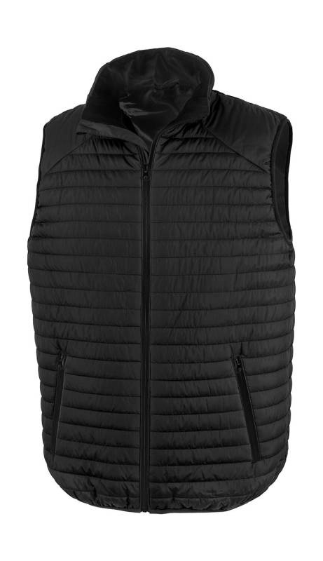 Thermoquilt Weste, schwarz/schwarz - Result Recycled (1)