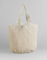 Kleidungsstückgefärbter Shopper, Vintage Sand