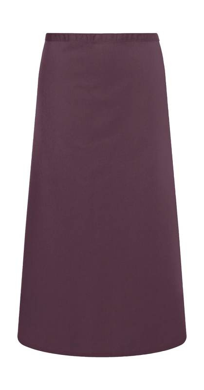 Einfache Bistro-Schürze, Aubergine - Karlowsky (1)