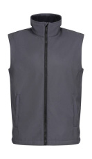 Ablaze Bedruckbare Softshell-Weste, Siegelgrau/Schwarz
