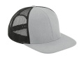 Original Flat Peak 6 Panel Trucker, grau/schwarz