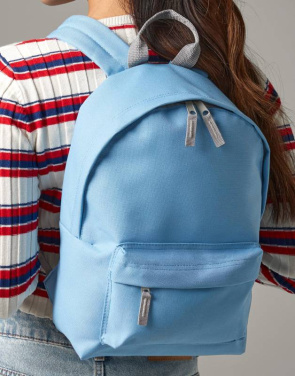 Mini-Mode-Rucksack, Klassisches Rosa/Hellgrau - Bagbase (2)