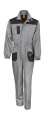 LITE Overall, grau/schwarz/orange