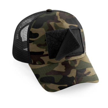 Patch Snapback Trucker, Graphitgrau - Beechfield (3)
