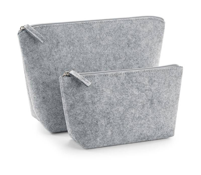 Filz-Accessoire-Tasche, graumeliert - Bagbase (1)