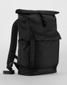 Axis Roll-Top Rucksack, schwarz
