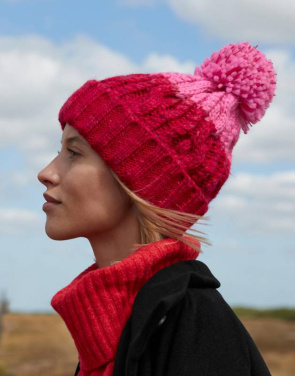 Apres Beanie, Hellgrau/Zitronengelb - Beechfield (3)