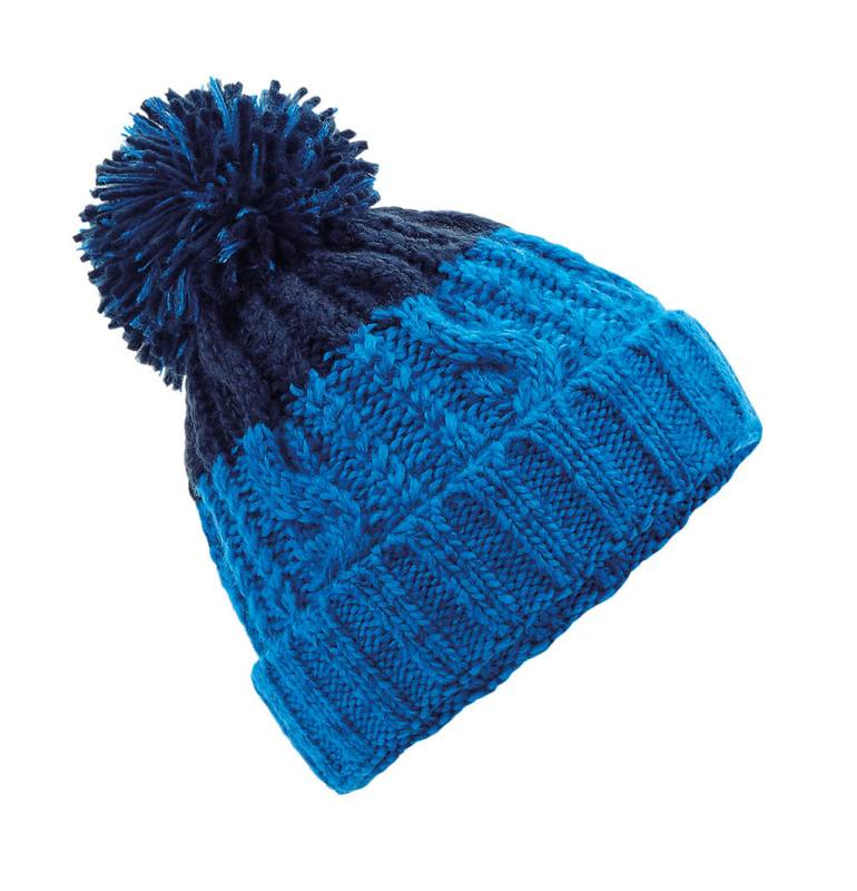 Apres Beanie, Azurblau/Oxford Navy – Beechfield (1)