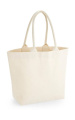 Decktasche aus Fairtrade-Baumwolle, naturfarben, Natürlich
