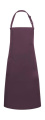 Latzschürze Basic, Aubergine