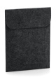 Filz-iPad®-Hülle, Holzkohle-Melange