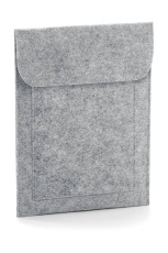 Filz-iPad®-Hülle, graumeliert
