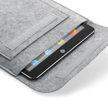 Filz-iPad®-Hülle, graumeliert – Bagbase (4)