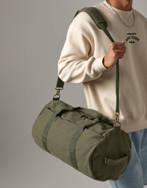 Vintage Canvas Fasstasche, Vintage Militärgrün – Bagbase (2)
