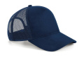 Wildleder-Snapback-Trucker, französisches Marineblau, Französische Marine