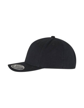Flexfit 110 Curved Snapback, schwarz – Flexfit (3)
