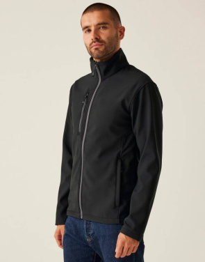 Ehrlich hergestellte Softshelljacke aus recyceltem Material, schwarz – Regatta Professional (4)
