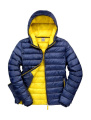 Snow Bird Kapuzenjacke, marineblau/gelb