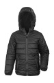 Junior/Jugendliche Soft Padded Jacket, schwarz
